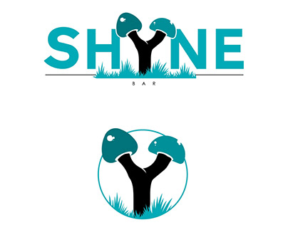 SHYNE BAR Logo Design