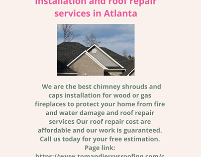 Chimney shrouds installation and roof repair services