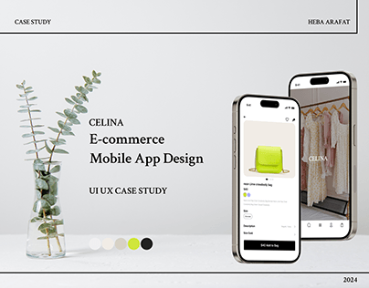 CELINA E-commerce Mobile App Design