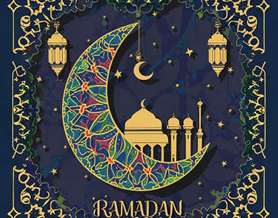 Project thumbnail - Ramadan Mubarak poster design