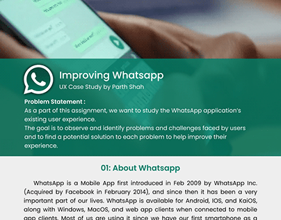 WhatsApp Case Study