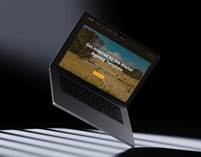 Agricultural landing page design, web design, UIUX