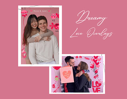 73 Dreamy Love Photo Overlays, Enhance Romantic Photos