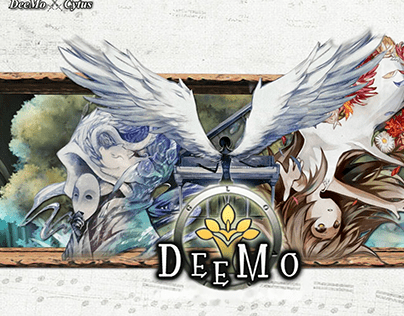 Deemoゲーム紹介ウェブデザイン