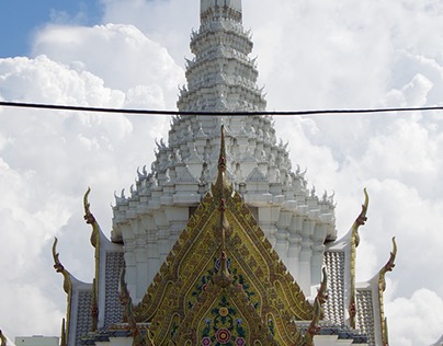 Arquitectura - Os telhados de Wat Pho