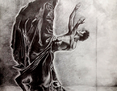 Project thumbnail - Dibujo, lápiz negro, bailarin