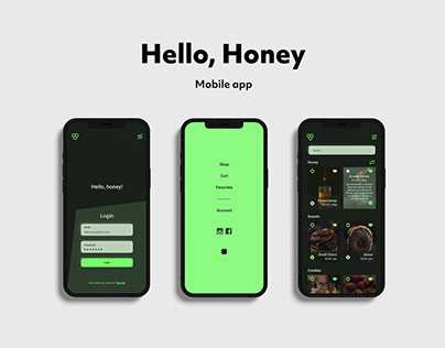 Hello, Honey | Mobile app