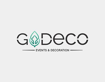 "GDECO" events & decoration branding