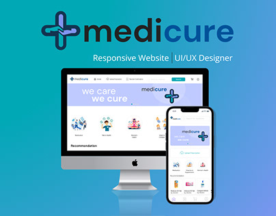 Medicure Responsive Website - UI/UX