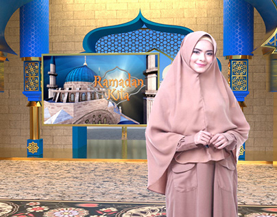 Studio set Ramadan Kita 2018 METROTV