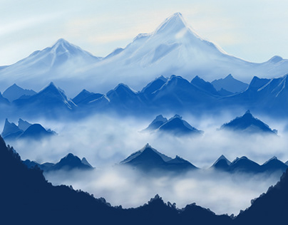Mountains in Mist