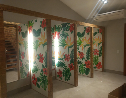 Changing rooms paintings