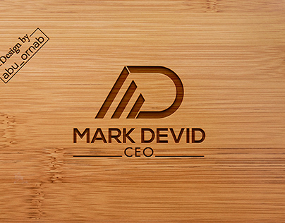 This logo Is "M D" Letter Personal branding logo.