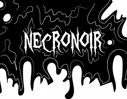 NECRONOIR: INK WASH STYLIZED ILLUSTRATIONS