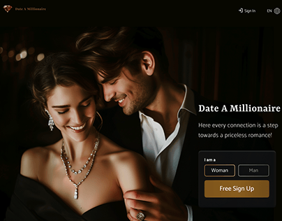 Dating Website Landing Page