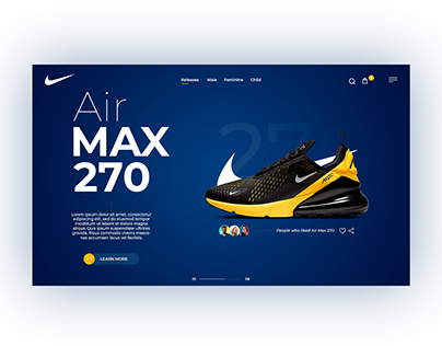 Layout Nike Air Max 270 New Concept