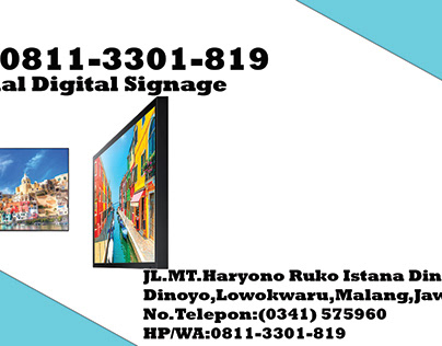 TELP/WA 0811-330-1819, Jual Display Signage Surabaya