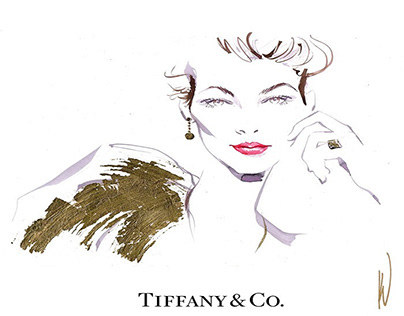 Beauty and Jewelry  Illustration by Katharine Asher Fashion and Beauty