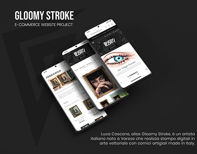 Gloomy Stroke E-commerce