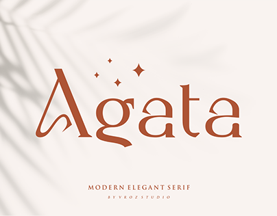Agata - Modern Elegant Serif