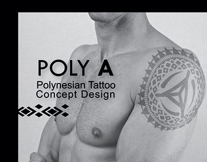 POLY A (Polynesian Tattoo Design)