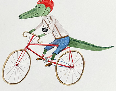Crocodyle Cyclist