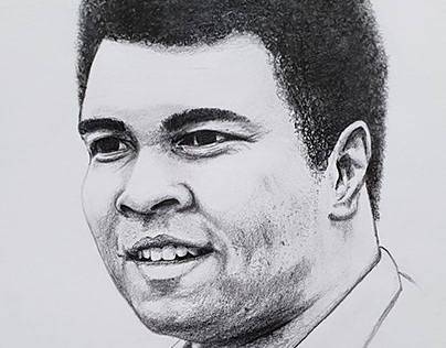 Muhammad Ali Hand Drawing