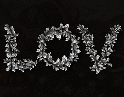 "Baroque Font Style"