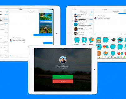 3 Dang Xuat Messenger Tren iPad