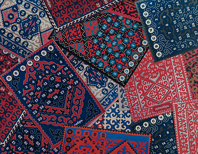 Календарь традиционных войлочных ковров Кыргызстана