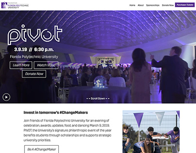 PIVOT Event Website