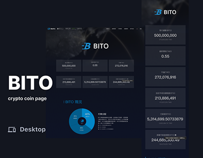 Crypto coin page - BITO
