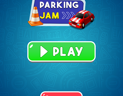 Parking Jam 2D Game UI