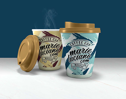 Paper Cup PSD Mock-Up