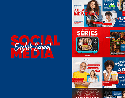 Social Media - Escola de Inglês