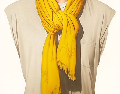 Yellow scarf edited Image