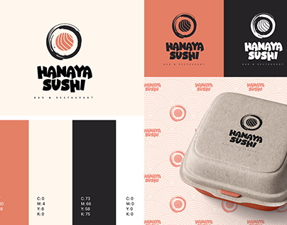 Hanaya Sushi Brand identity & Website