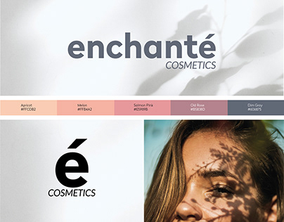 enchanté COSMETICS - Branding Project