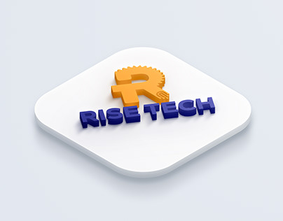 Rise Tech Logo Design.