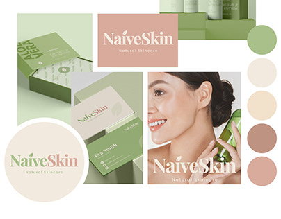 NaiveSkin Skin Care Branding Design