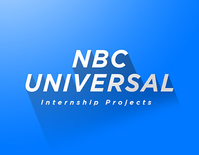 NBC Universal Internship Projects