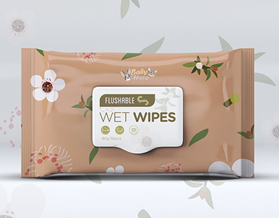Package Design- Cotton wipes