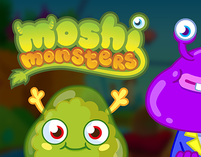 Moshi Monsters Character and Object Animation