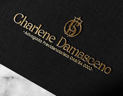 Identidade Visual Advogada - Charlene Damasceno