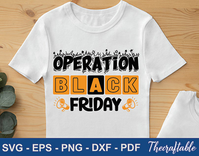 Black Friday T-shirt Design