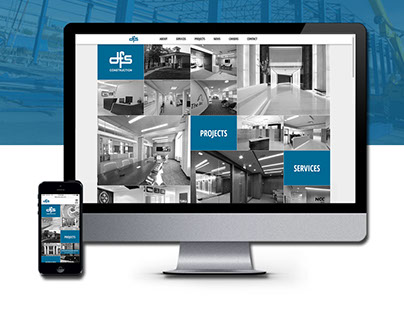 DFS Construction Corporate Website