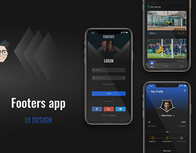 Footers - UI design