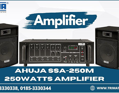 Ahuja SSA-250M 250Watts Amplifier Price In Bangladesh