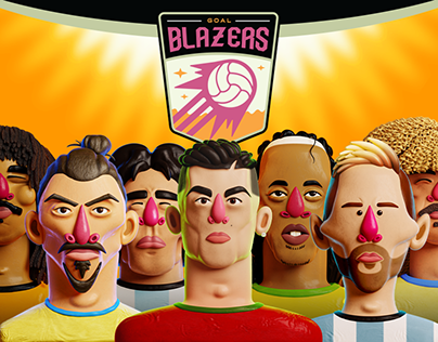 Goal Blazers : Football Sticker Album
