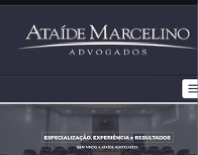 Projeto Site Escritório de Advocacia Ataide Marcelino